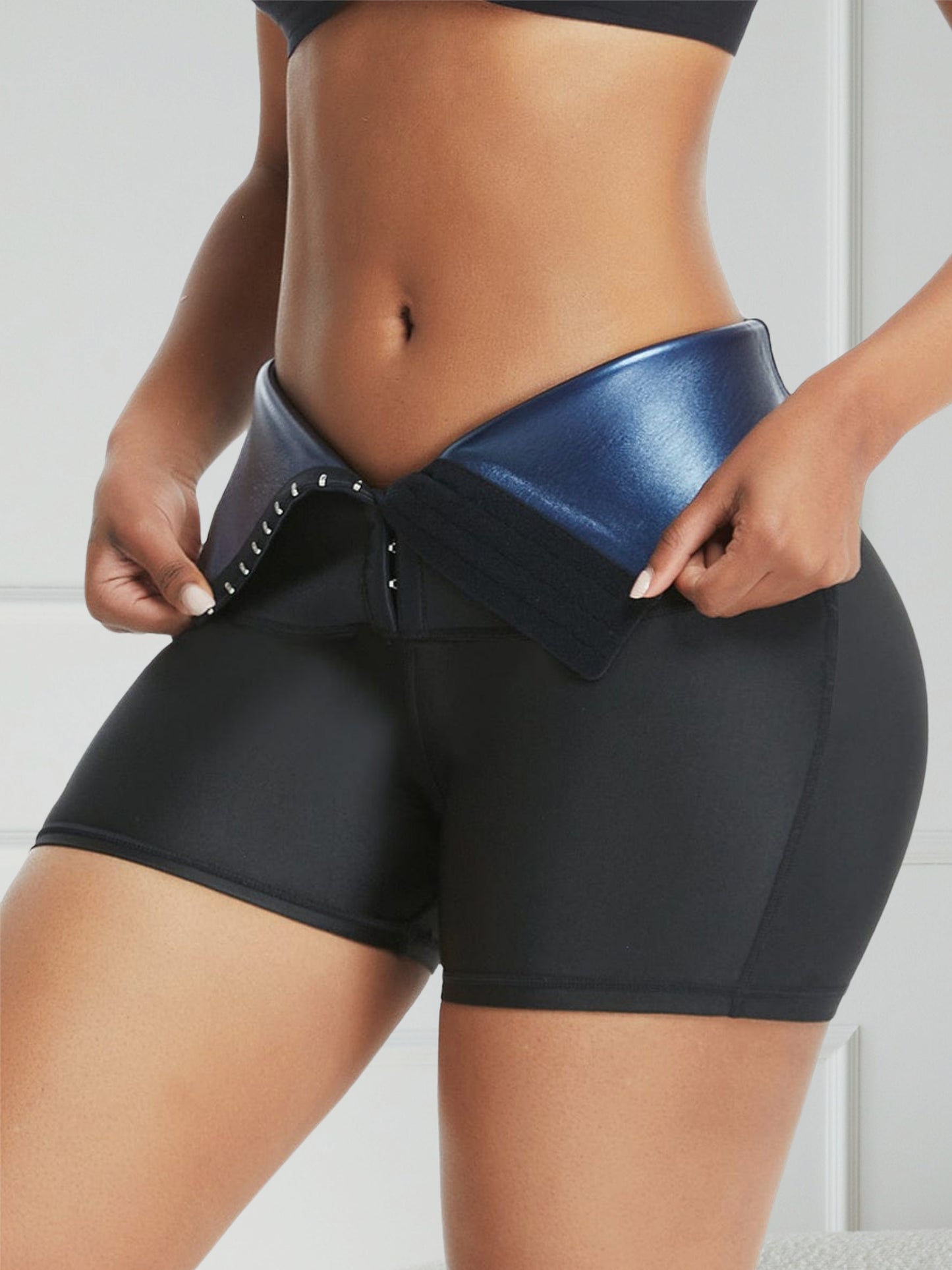 Sophie - Sauna Workout Shorts - Seven Shapewear